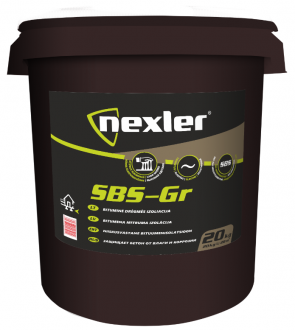 Nexler SBS-GR Modificēta pamatu bituma masa 20kg